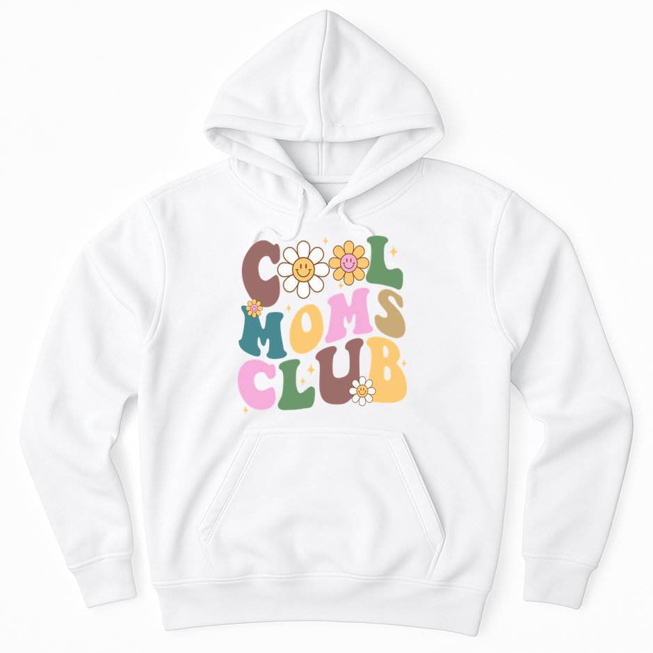 Cool Mom Club Floral Mothers Day Hoodie