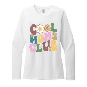 Cool Mom Club Floral Mothers Day Womens CVC Long Sleeve Shirt