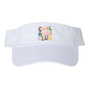 Cool Mom Club Floral Mothers Day Valucap Bio-Washed Visor