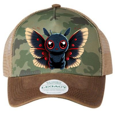 Cute Mothman Cryptid Kawaii Legacy Tie Dye Trucker Hat