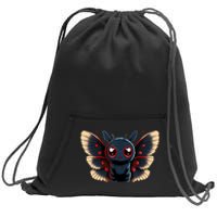 Cute Mothman Cryptid Kawaii Sweatshirt Cinch Pack Bag