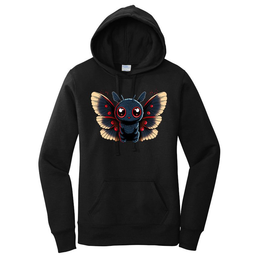 Cute Mothman Cryptid Kawaii Women's Pullover Hoodie