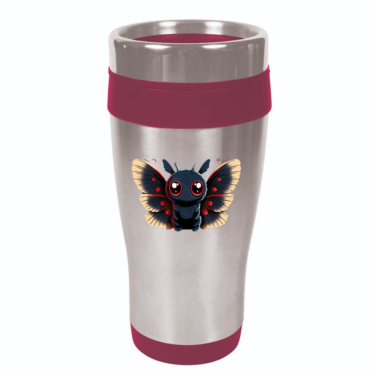 Cute Mothman Cryptid Kawaii 16oz Travel Tumbler