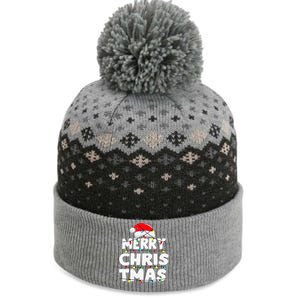 Christmas Merry Christmas Family Matching Christmas The Baniff Cuffed Pom Beanie