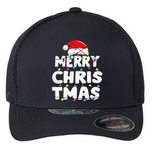 Christmas Merry Christmas Family Matching Christmas Flexfit Unipanel Trucker Cap