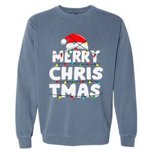 Christmas Merry Christmas Family Matching Christmas Garment-Dyed Sweatshirt