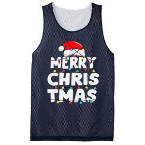 Christmas Merry Christmas Family Matching Christmas Mesh Reversible Basketball Jersey Tank