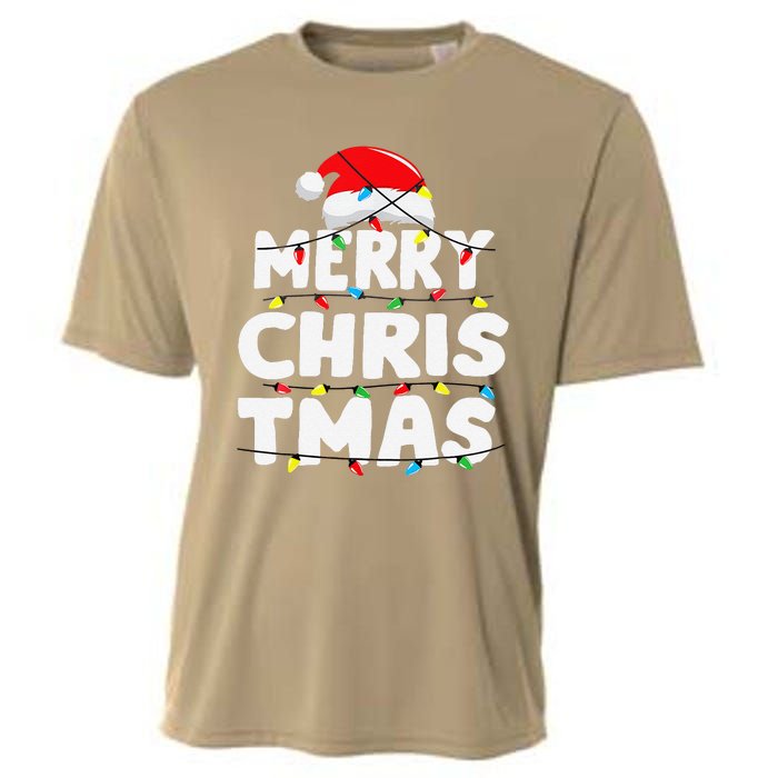 Christmas Merry Christmas Family Matching Christmas Cooling Performance Crew T-Shirt