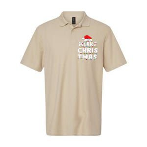 Christmas Merry Christmas Family Matching Christmas Softstyle Adult Sport Polo