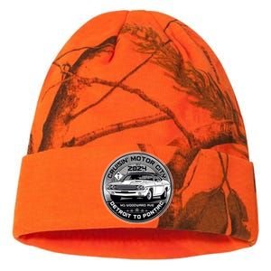 Cruisin Motor City Detroit To Pontiac 2024 Emblem Silver Version Kati Licensed 12" Camo Beanie