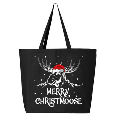 Christmas Moose Christmoose Xmas Winter Gift 25L Jumbo Tote