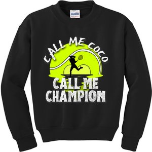 Call Me Coco Call Me Champion Kids Sweatshirt