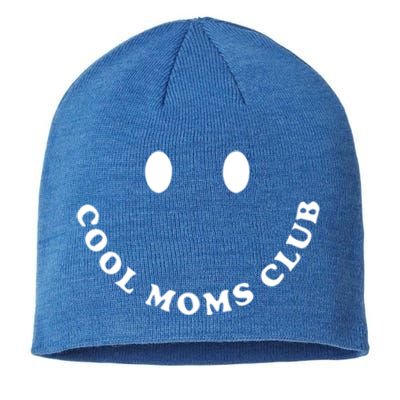 Cool Moms Club Mama Mommy Mom Bruh Cute Gift Sustainable Beanie