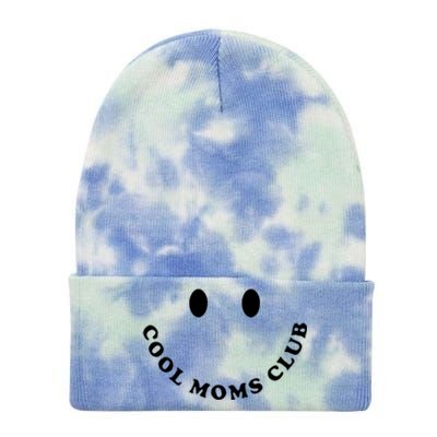 Cool Moms Club Mama Mommy Mom Bruh Cute Gift Tie Dye 12in Knit Beanie