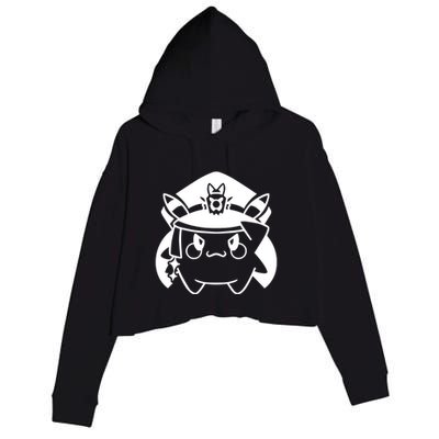 Cadet Momo Crop Fleece Hoodie
