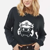 Cadet Momo Cropped Pullover Crew