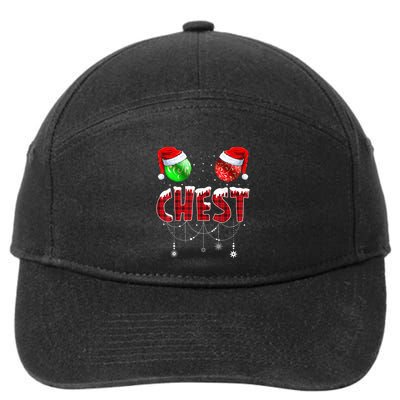 Christmas Matching Couple Family Chestnuts 7-Panel Snapback Hat
