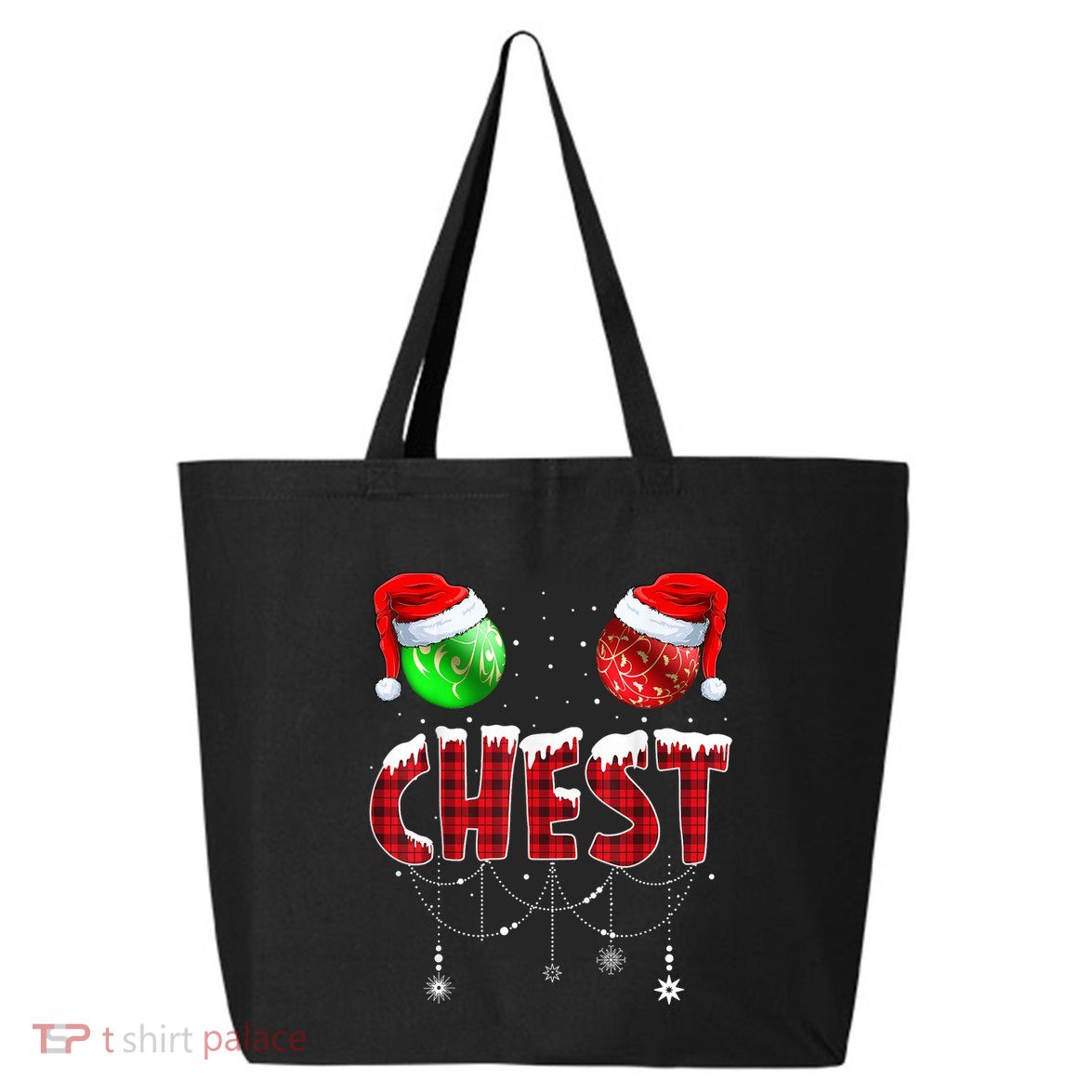 Christmas Matching Couple Family Chestnuts 25L Jumbo Tote