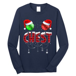 Christmas Matching Couple Family Chestnuts Long Sleeve Shirt