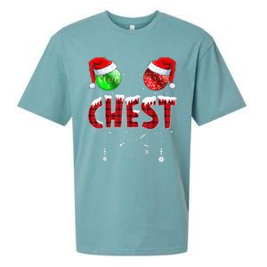 Christmas Matching Couple Family Chestnuts Sueded Cloud Jersey T-Shirt