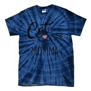 Cat Momma Cat Mom Cute Cats Lovers Mothers Day Tie-Dye T-Shirt