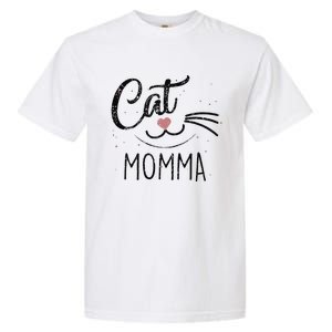 Cat Momma Cat Mom Cute Cats Lovers Mothers Day Garment-Dyed Heavyweight T-Shirt