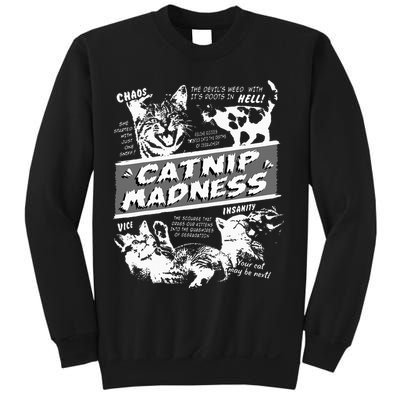 Catnip Madness Cute Kitten Sweatshirt