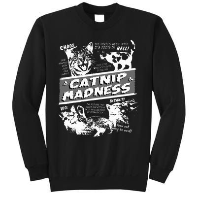 Catnip Madness Cute Kitten Sweatshirt