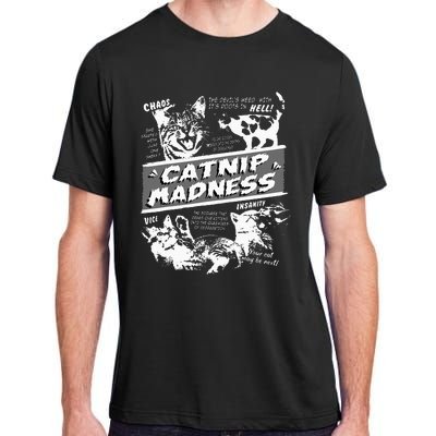 Catnip Madness Cute Kitten Adult ChromaSoft Performance T-Shirt