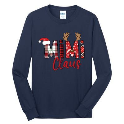 Christmas Mimi Claus Christmas Grandma Tall Long Sleeve T-Shirt