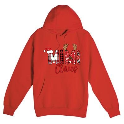 Christmas Mimi Claus Christmas Grandma Premium Pullover Hoodie