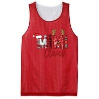 Christmas Mimi Claus Christmas Grandma Mesh Reversible Basketball Jersey Tank