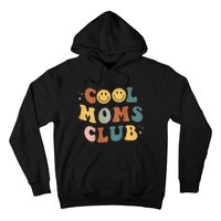 Cool Moms Club ON BACK Print Hoodie