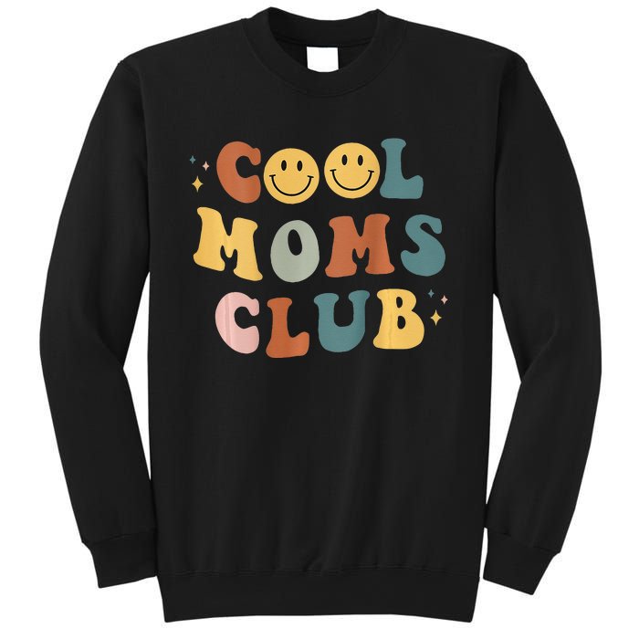 Cool Moms Club ON BACK Print Sweatshirt