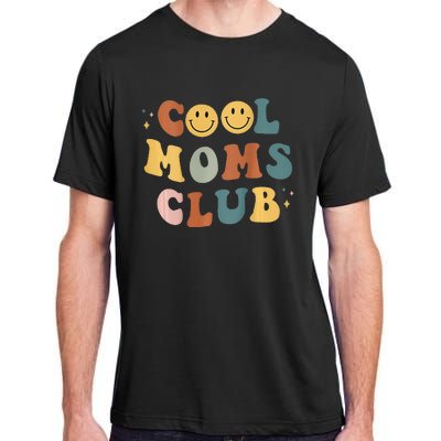 Cool Moms Club ON BACK Print Adult ChromaSoft Performance T-Shirt