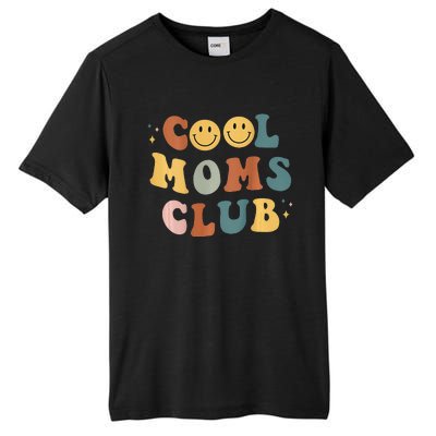 Cool Moms Club ON BACK Print Tall Fusion ChromaSoft Performance T-Shirt