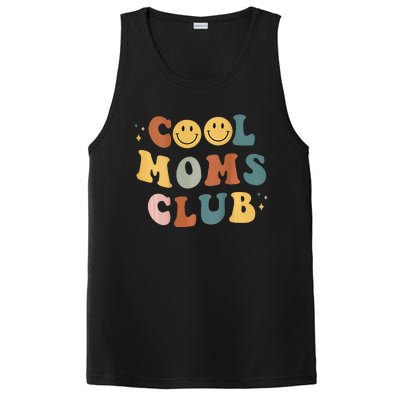 Cool Moms Club ON BACK Print PosiCharge Competitor Tank