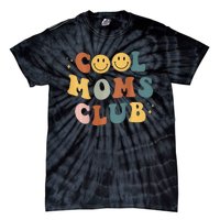 Cool Moms Club ON BACK Print Tie-Dye T-Shirt