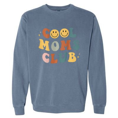 Cool Moms Club ON BACK Print Garment-Dyed Sweatshirt