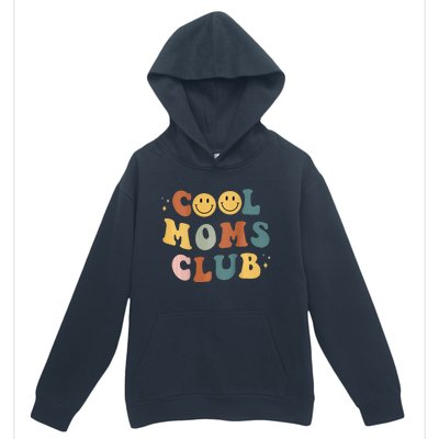 Cool Moms Club ON BACK Print Urban Pullover Hoodie