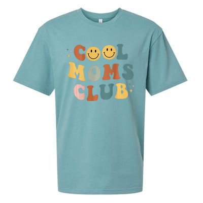 Cool Moms Club ON BACK Print Sueded Cloud Jersey T-Shirt