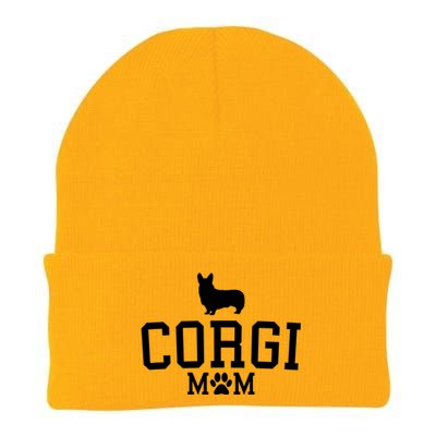 Corgi Mom Corgi Mama Cardigan Pembroke Welsh MotherS Day Gift Knit Cap Winter Beanie