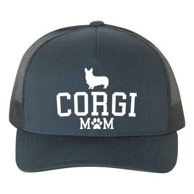 Corgi Mom Corgi Mama Cardigan Pembroke Welsh MotherS Day Gift Yupoong Adult 5-Panel Trucker Hat