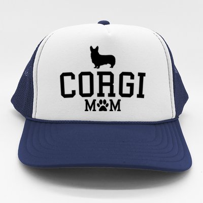 Corgi Mom Corgi Mama Cardigan Pembroke Welsh MotherS Day Gift Trucker Hat