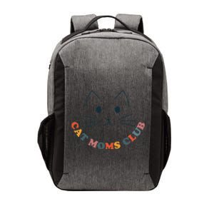 Cat Moms Club Groovy Cat Mama Mothers Day Fur Mom Love Vector Backpack