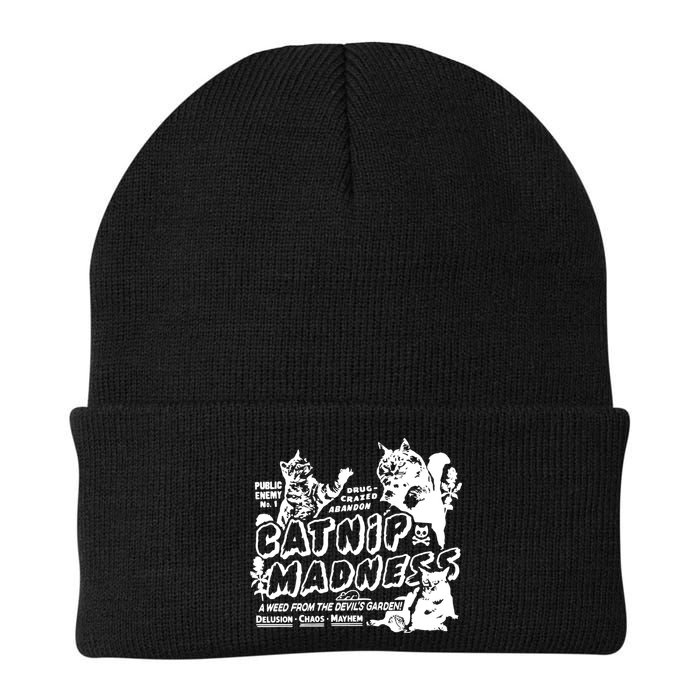 Catnip Madness Knit Cap Winter Beanie