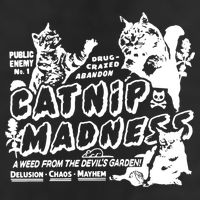 Catnip Madness Knit Cap Winter Beanie