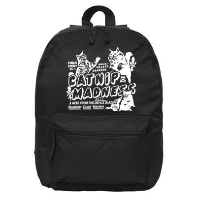 Catnip Madness 16 in Basic Backpack