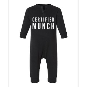 Certified Munch Infant Fleece One Piece