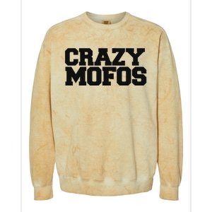 Crazy Mofos Colorblast Crewneck Sweatshirt